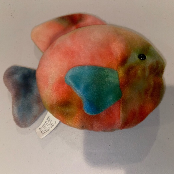 1st Gen TT Ty Beanie Baby Coral the Fish 1993 - Picture 4 of 10